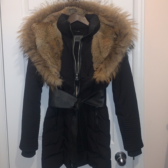 COPY - MODA WOMEN'S DOWN PUFFER WITH FUR XS - Picture 3 of 6